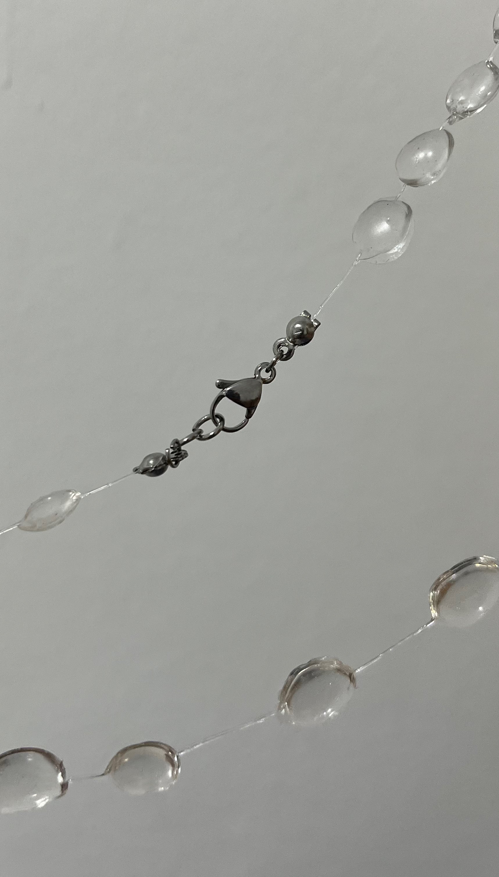 Collar gotas de cristal