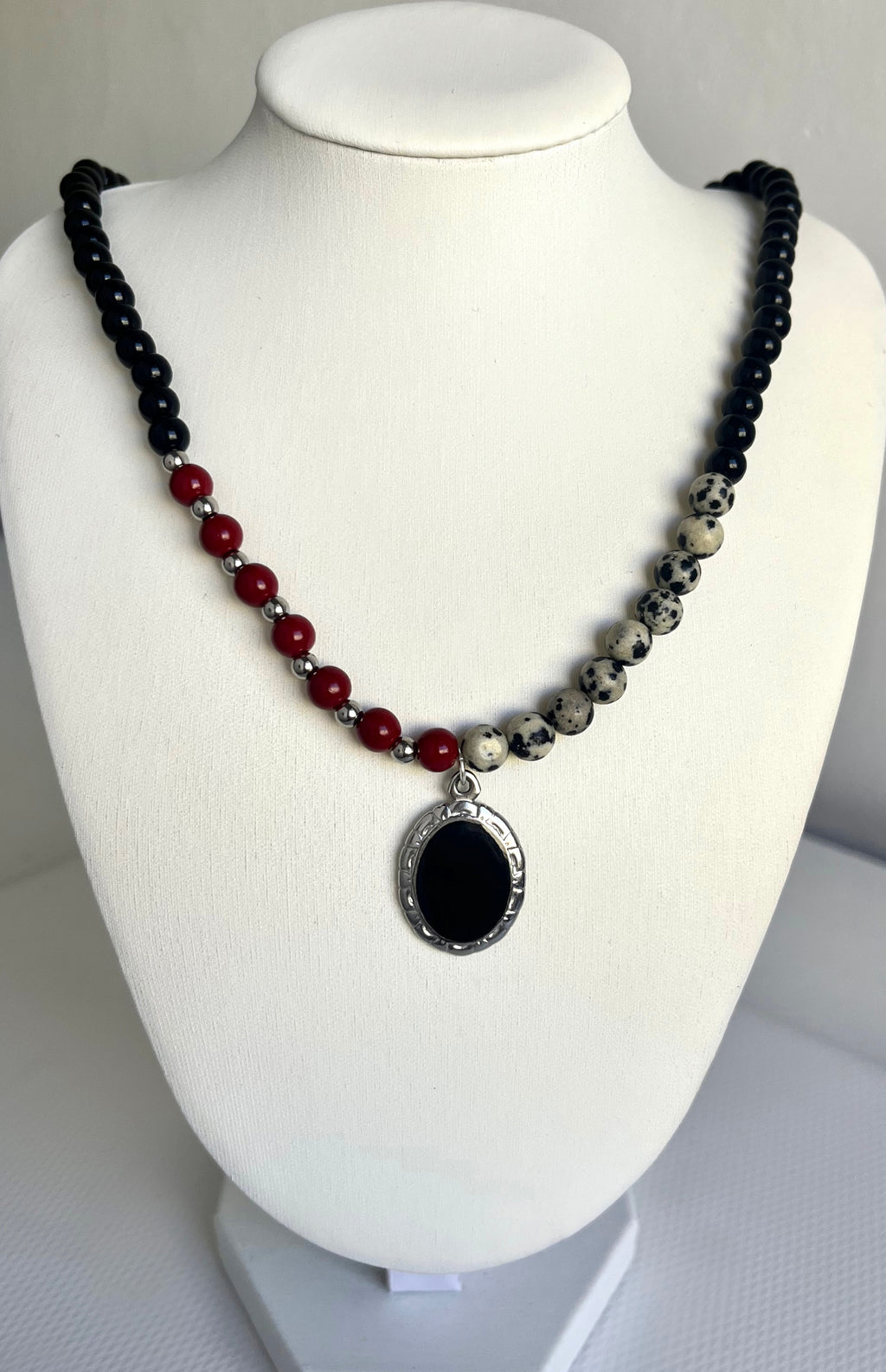 Collar Red & Dalmatian