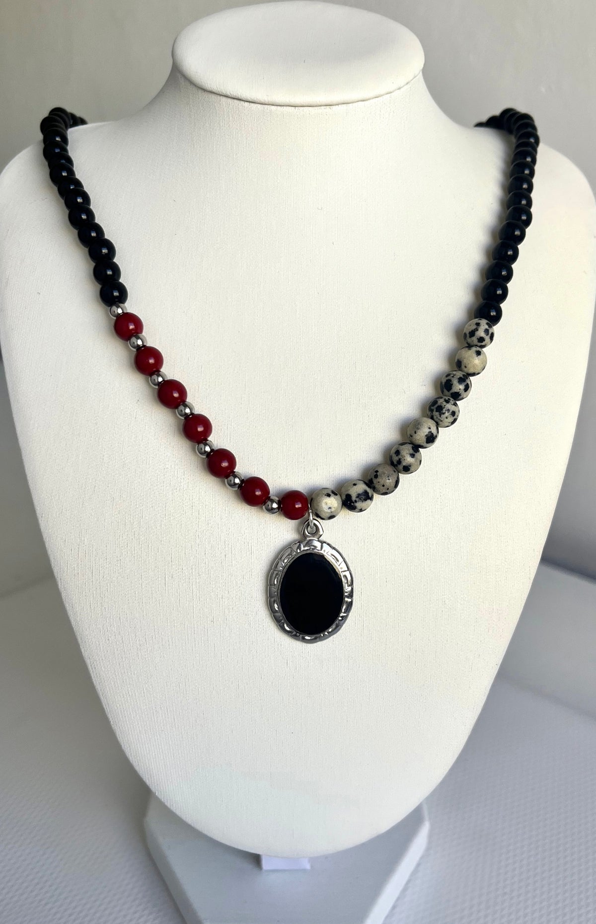 Collar Red & Dalmatian