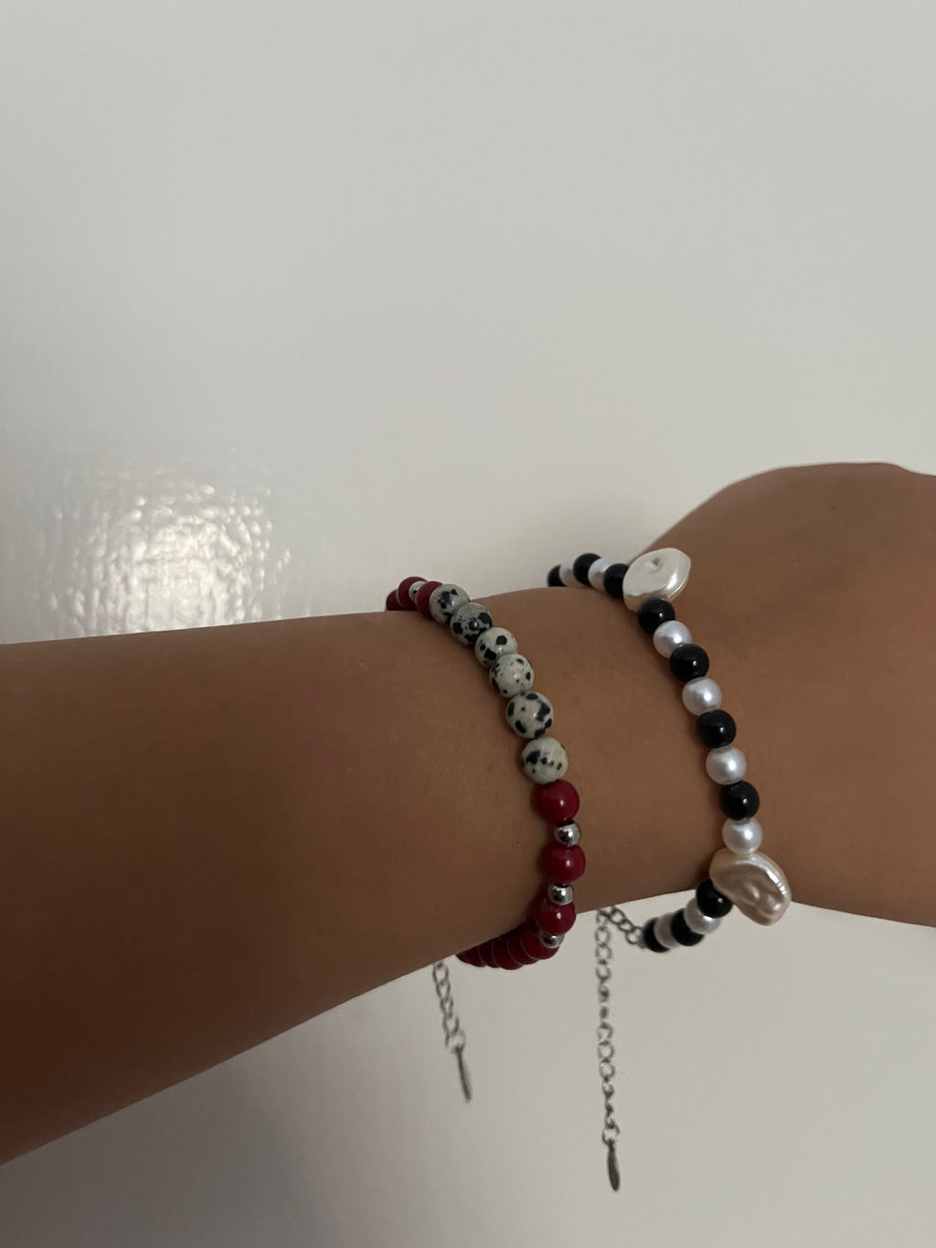 Pulsera Garnet Dalmatian