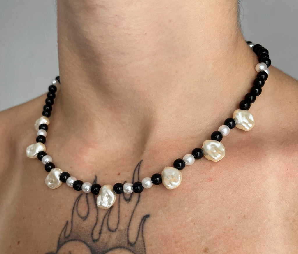 Collar Black Pearl