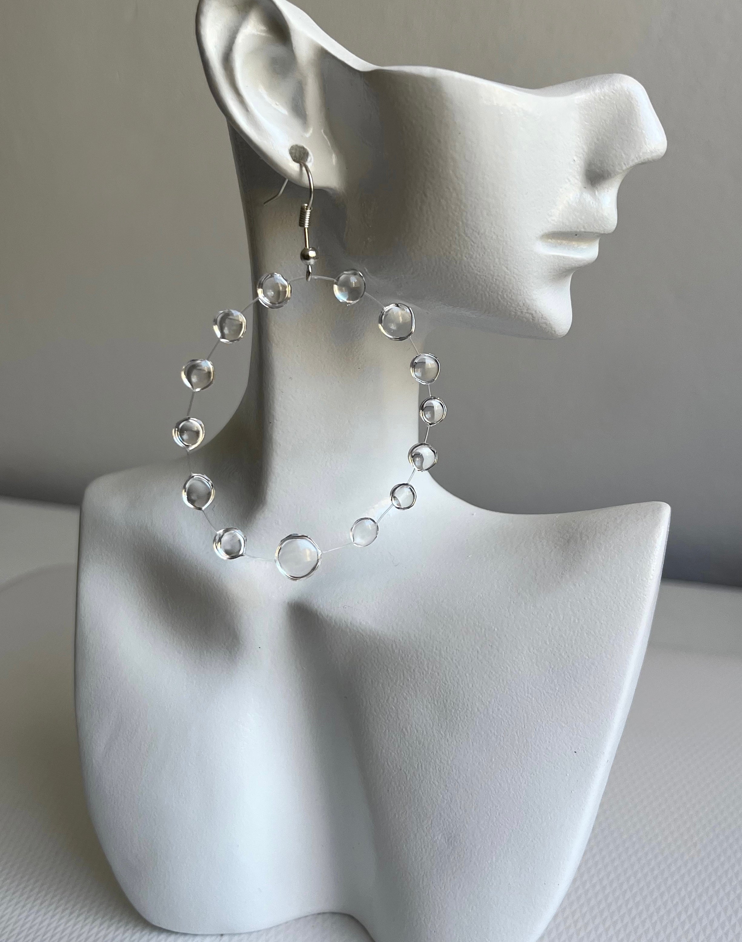 Pendientes Liquid Hoops