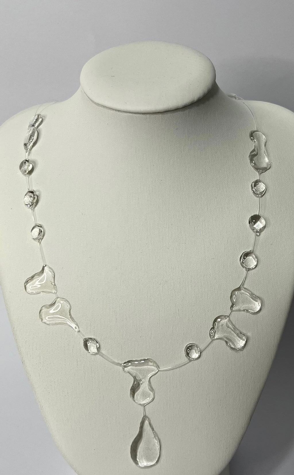 Collar ondas de cristal