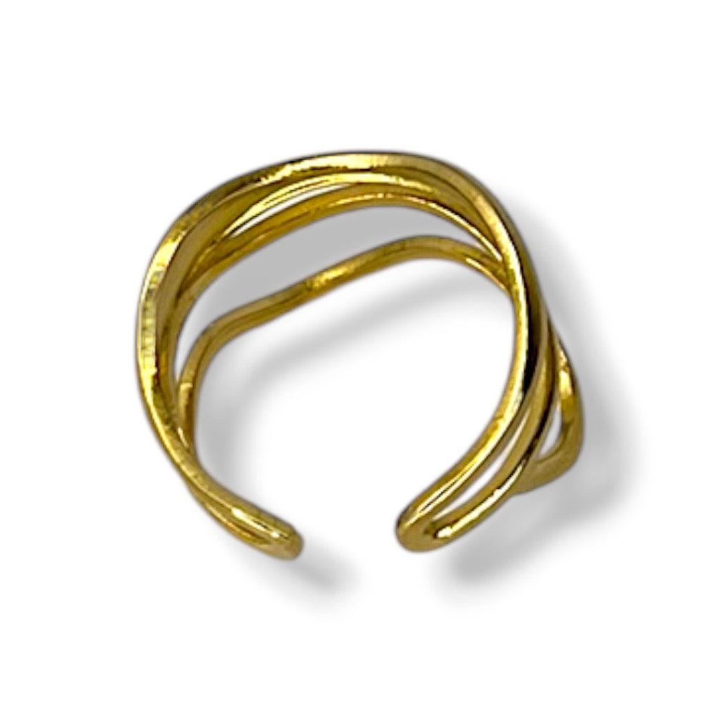 Anillo Silver Flow