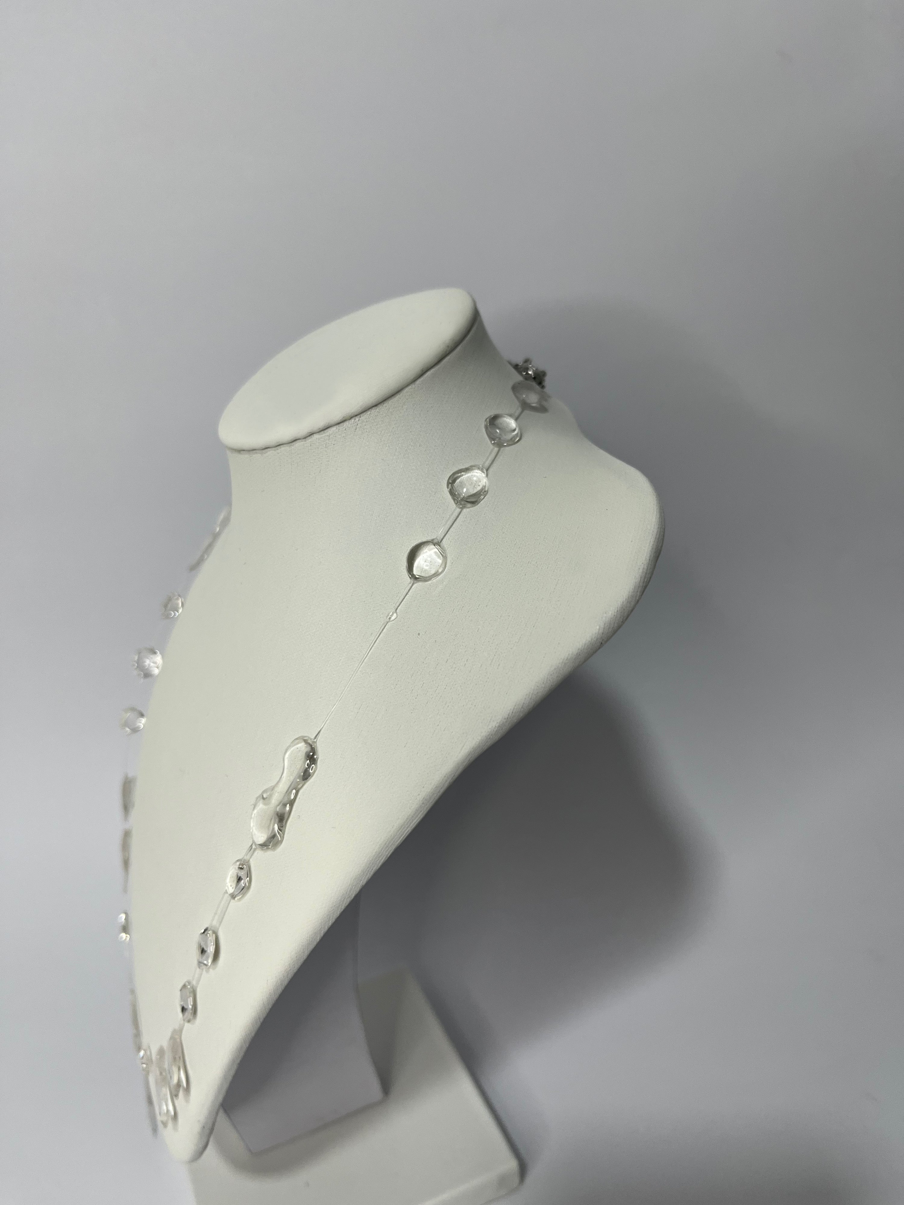 Collar ondas de cristal