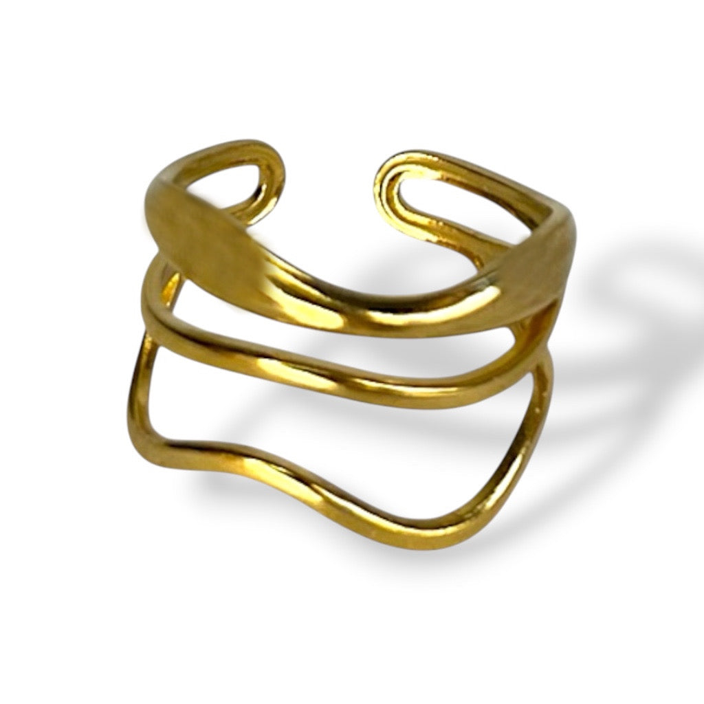 Anillo Silver Flow