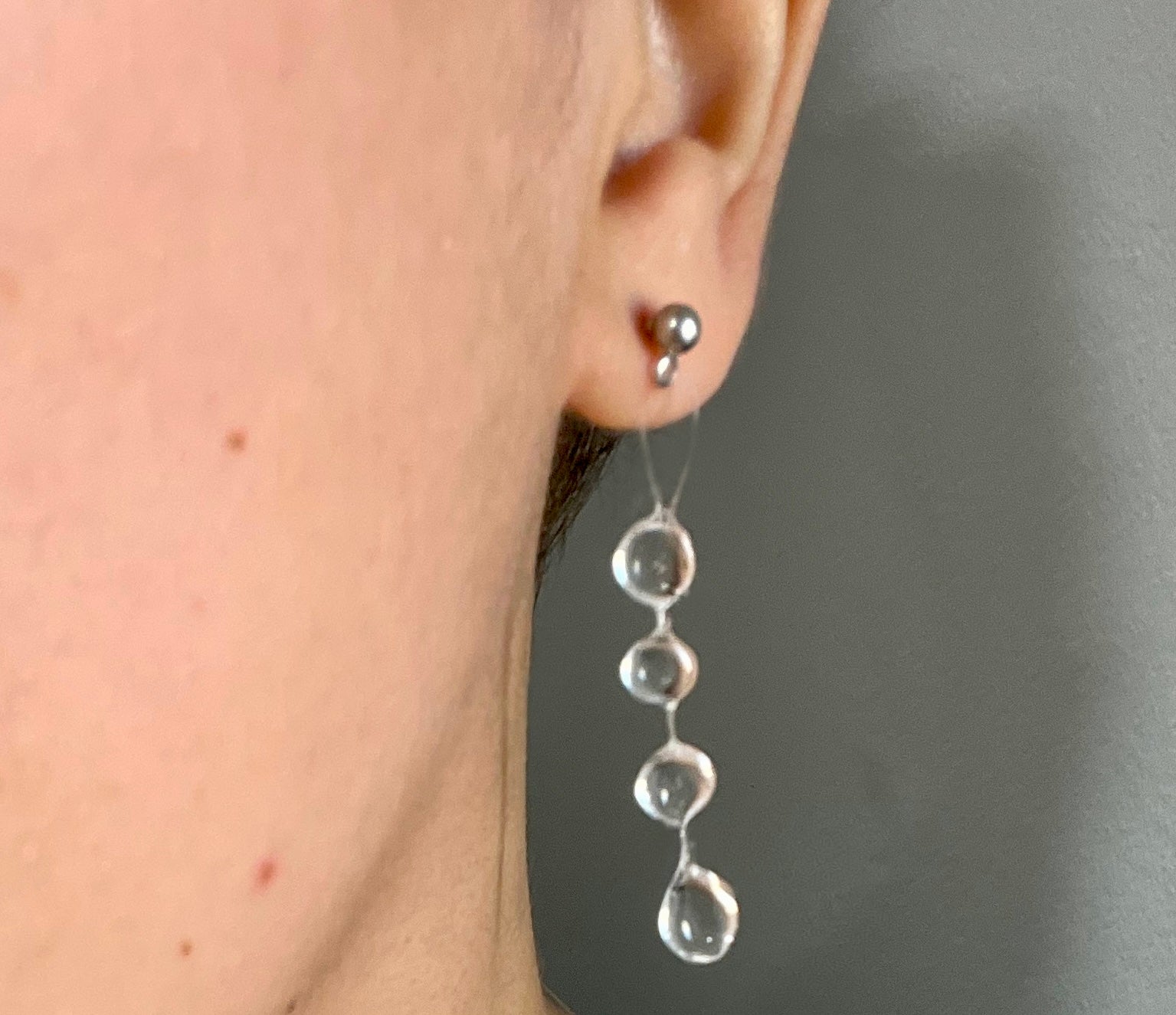 Pendientes Burbujas de cristal