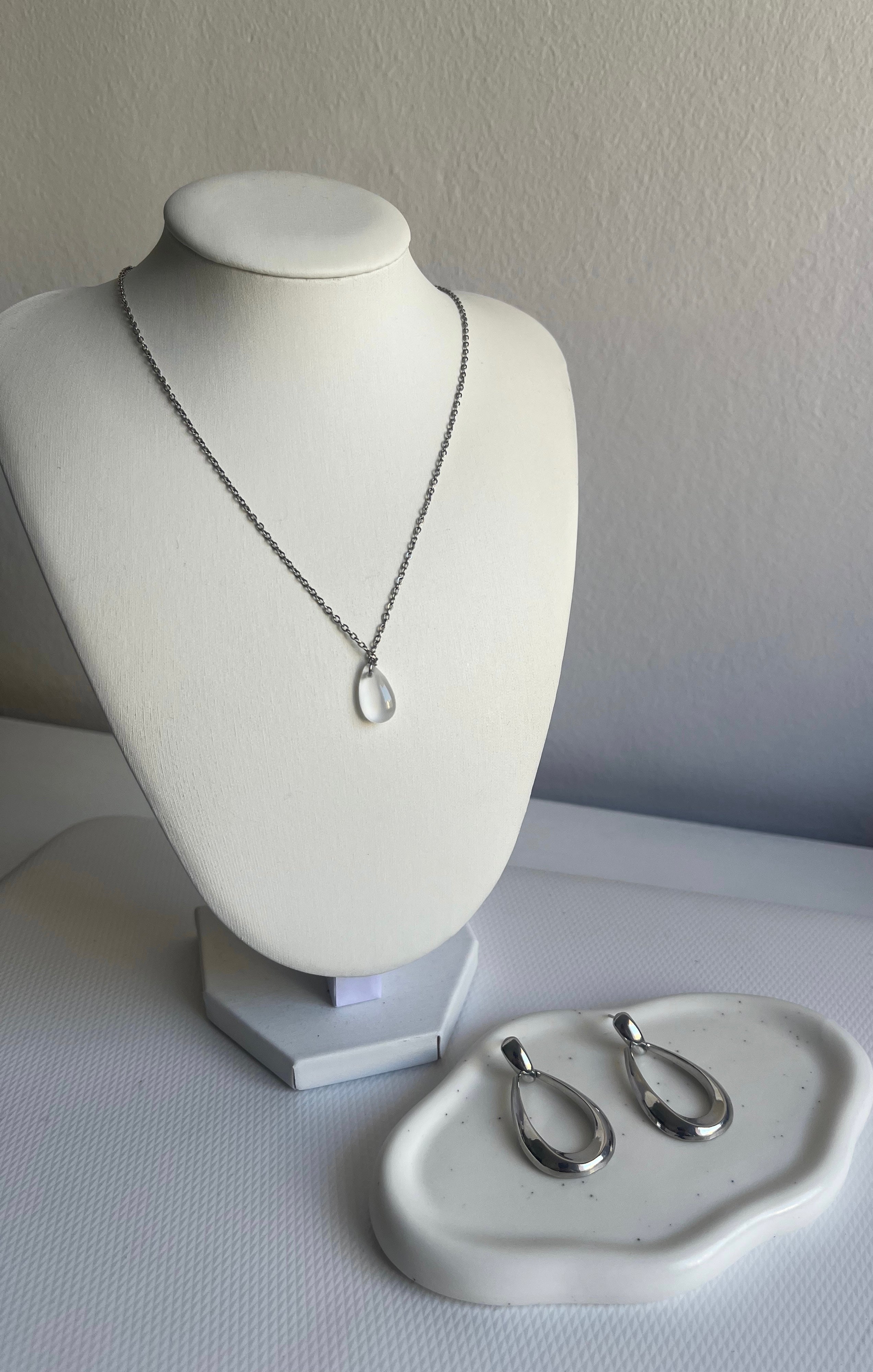 Pack Collar+Pendientes Gota