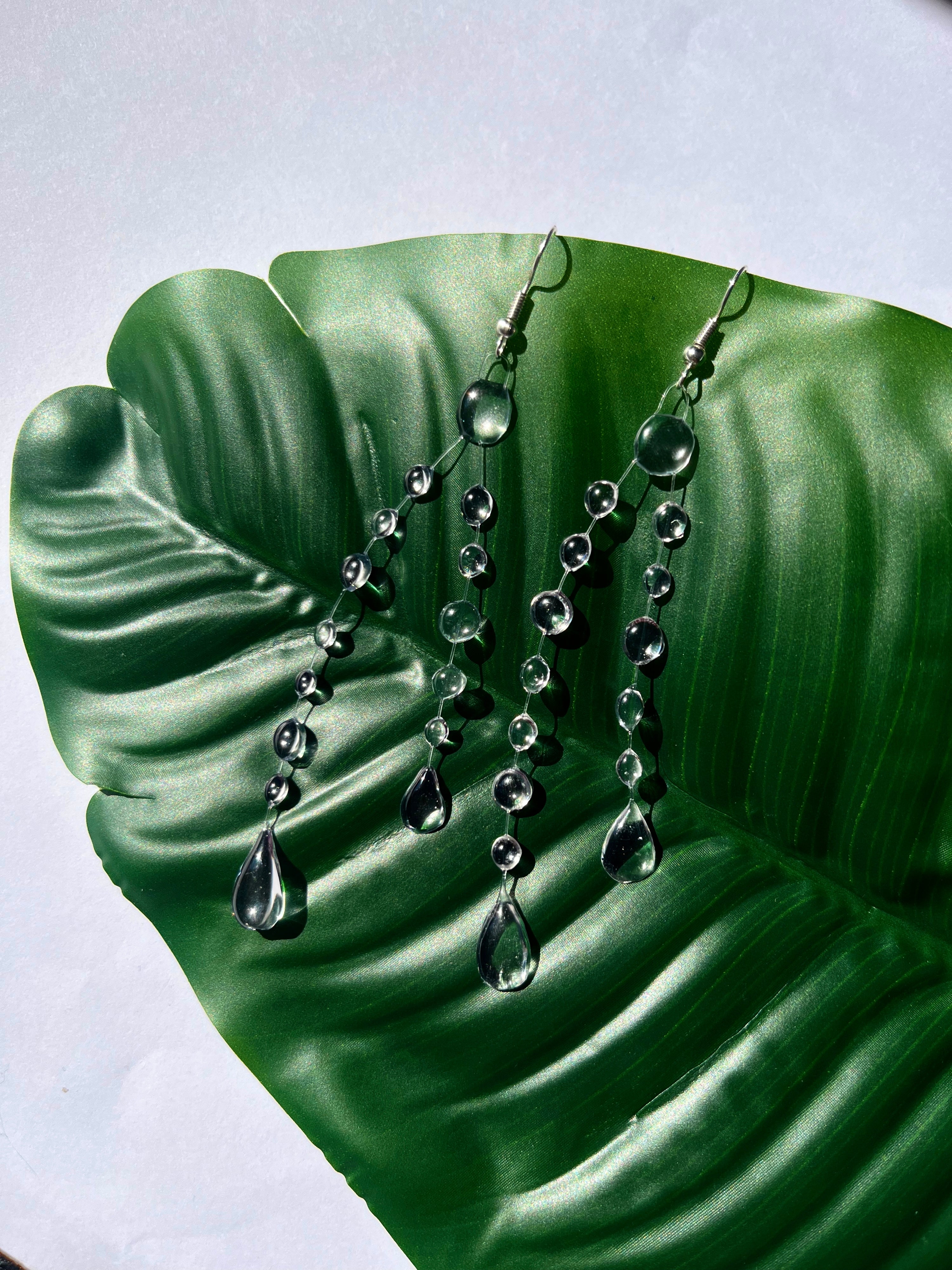 Pendientes Crystal Rain