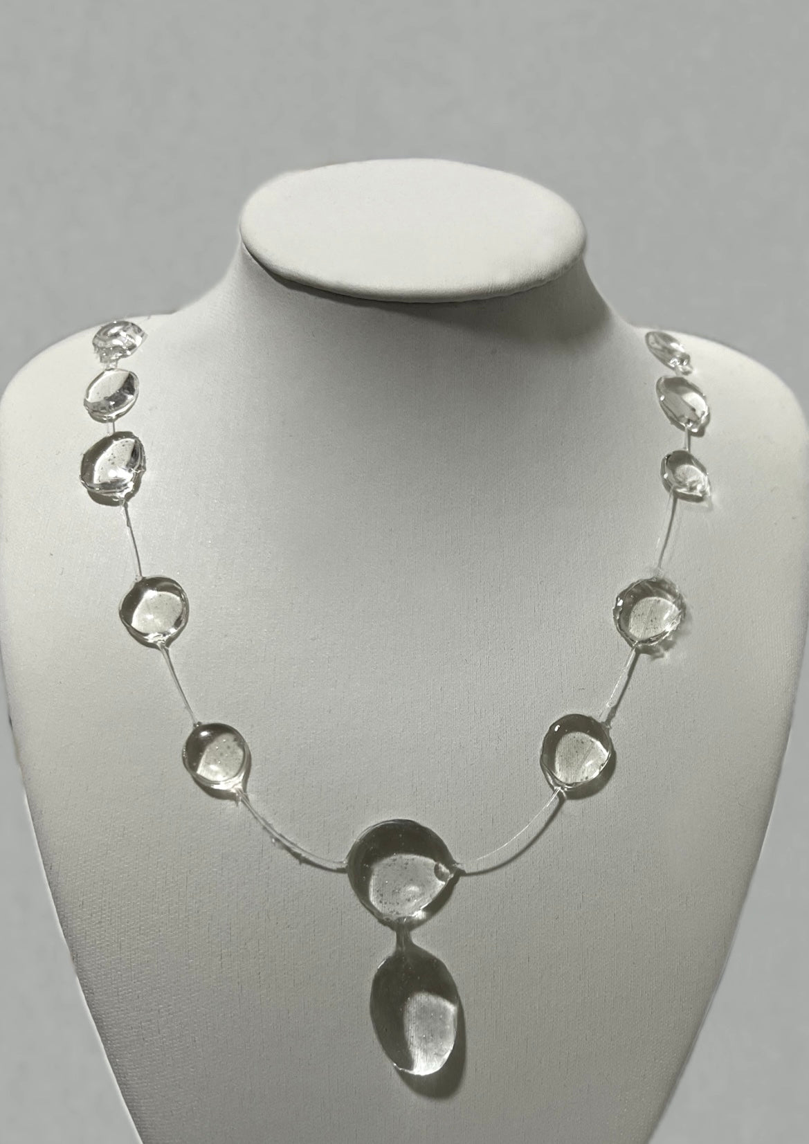 Collar gotas de cristal