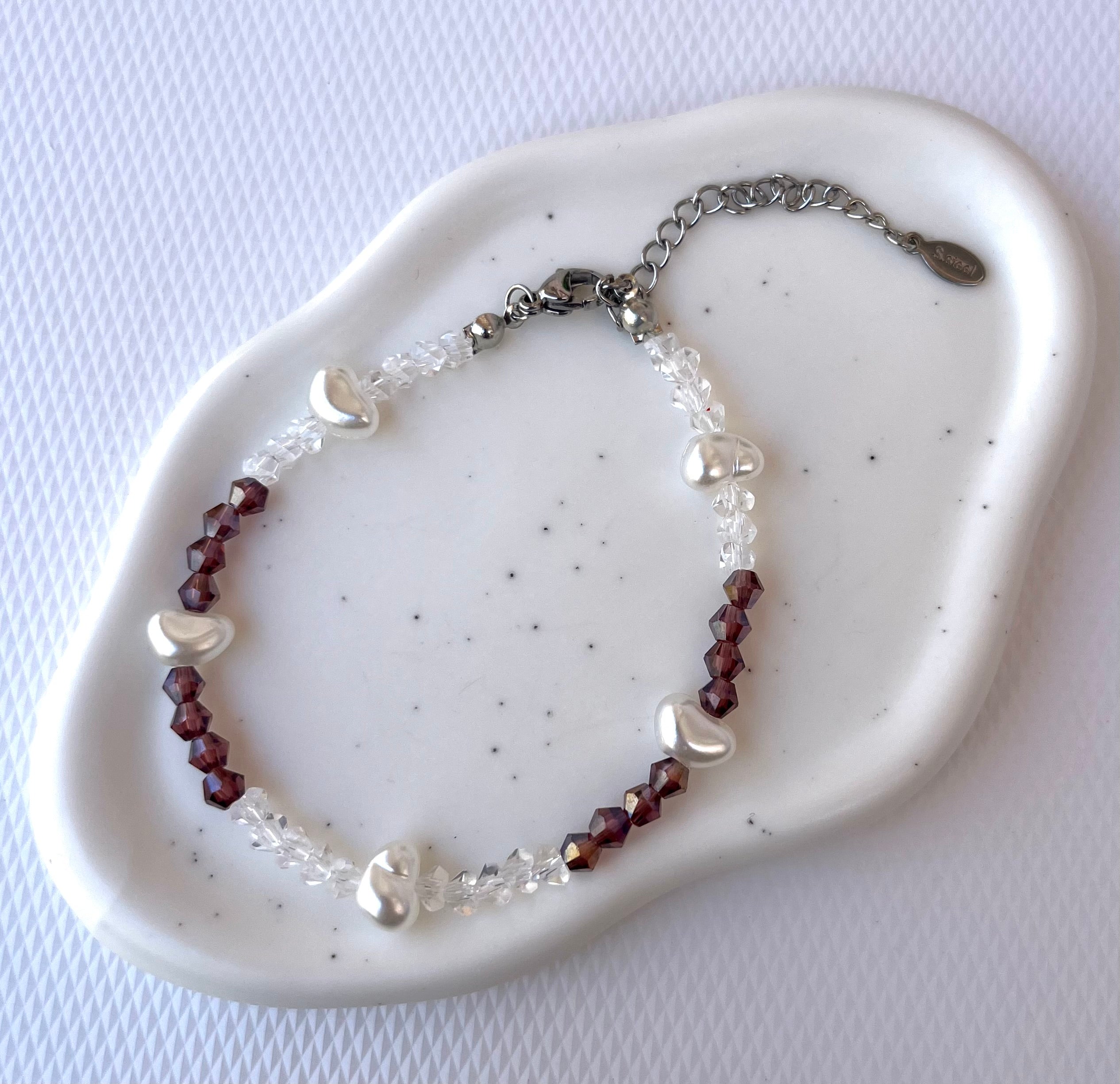 Pulsera Crystal Pearl