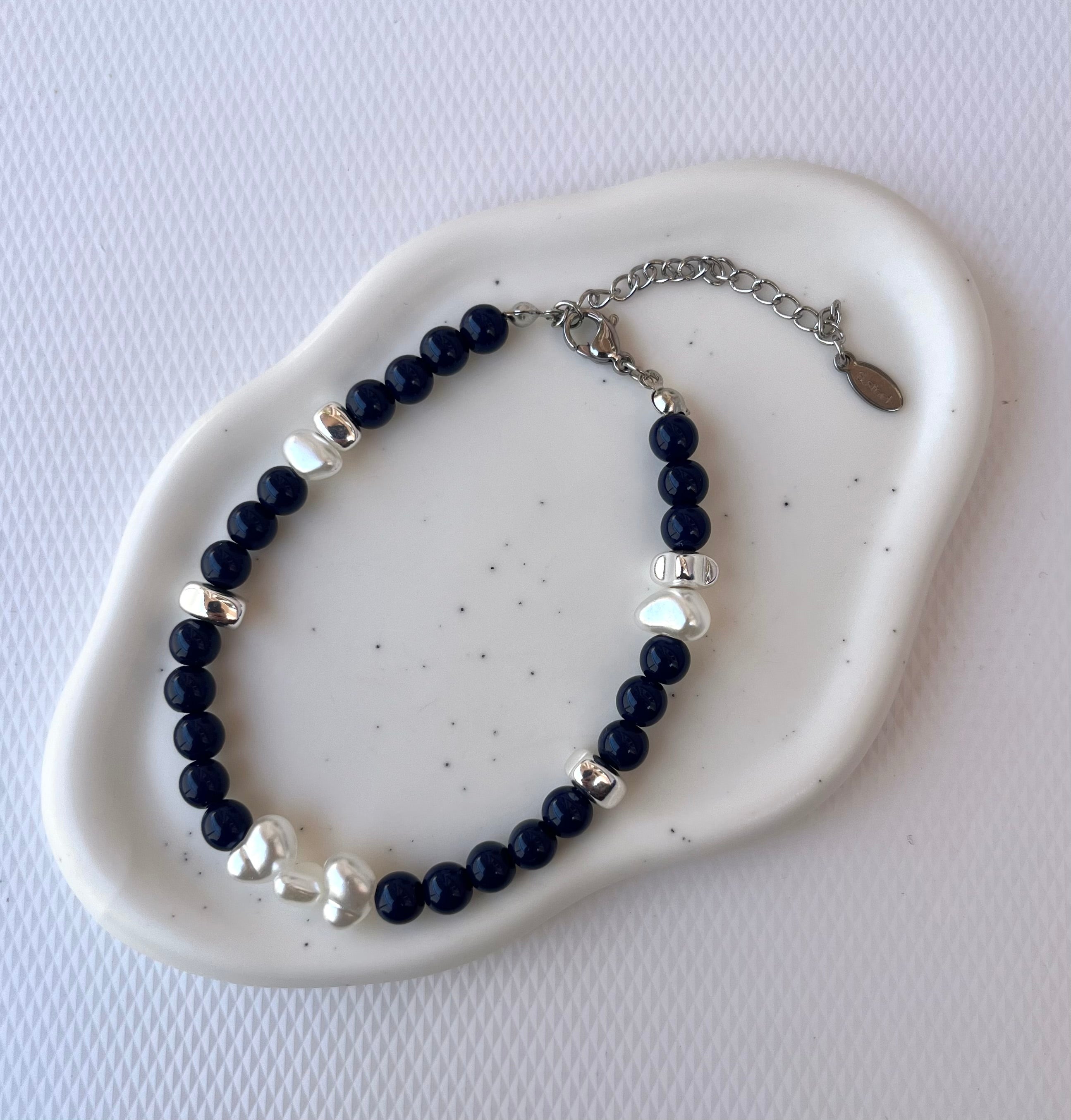 Pulsera Navy Pearl